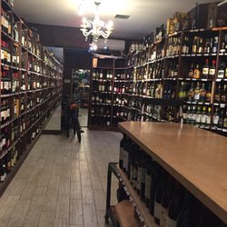 Harlem Wine & Spirits - Back of store