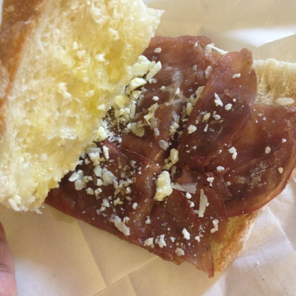 Hendrickx Belgian Bread Crafter - Bresaola & Parmesan shavings sandwich - Bakeries Near Me - Chicago, Illinois