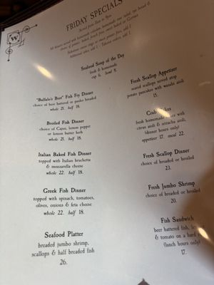 Menu photo 7 Wallenwein's Hotel East Aurora, NY