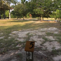Jackson's Ridge Disc Golf Course - Hole 5 tee box