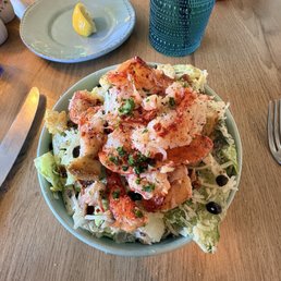 Cesar salad with lobster add on