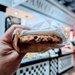 The Famous 4th Street Cookie Company - $2... Pretty good. Classic, gooey.  Unfortunately dropped 1/2 on the sidewalk. No 2 sec rule.