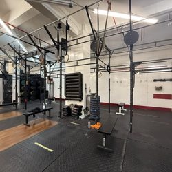 CrossFit Hell's Kitchen - A portion of the main workout area.