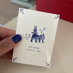 Moon & Sun  - Sweetest little mini card