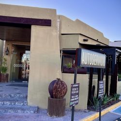 Tierra Santa - Outside. Front of restaurant