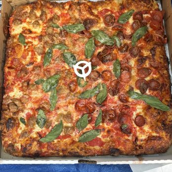 Angelo's Pizzeria - Upside Down Jawn Special Pizza - Pizza Near Me - Philadelphia, Pennsylvania Angelo's Pizzeria - Upside Down Jawn Special Pizza - Pizza Near Me - Philadelphia, Pennsylvania