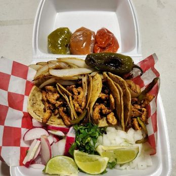Super Mercado Nuevo Leon - Tacos de Pollo
Taquiza Viernes y Sábado
De 8 PM UNTIL FINISH - Tacos Near Me - Dallas, Texas Super Mercado Nuevo Leon - Tacos de Pollo
Taquiza Viernes y Sábado
De 8 PM UNTIL FINISH - Tacos Near Me - Dallas, Texas