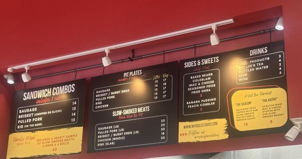 Menu photo 1 Big Lee’s Barbecue Ocala, FL
