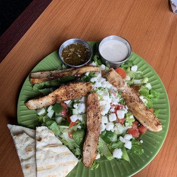 Olive Bistro - Greek Salad with grilled chicken - Mediterranean Near Me - Atlanta, Georgia
