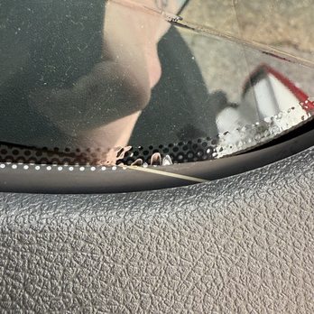 Turbo Tint - Edges peeling up - Car Window Tinting Near Me - Tuscaloosa, Alabama