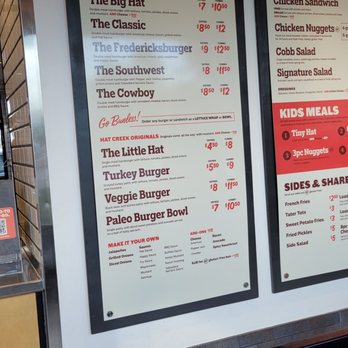 Hat Creek Burger Company - Menu - Fast Food Near Me - Spring, Texas Hat Creek Burger Company - Menu - Fast Food Near Me - Spring, Texas