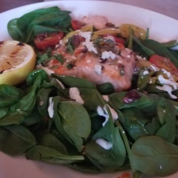 Libra - Mediterranean Baked Salmon - Breakfast & Brunch Near Me - Orlando, Florida Libra - Mediterranean Baked Salmon - Breakfast & Brunch Near Me - Orlando, Florida