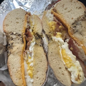 Bagel Pub - The bacon is undercooked and these eggs are not over easy. - Bagels Near Me - New York, New York Bagel Pub - The bacon is undercooked and these eggs are not over easy. - Bagels Near Me - New York, New York
