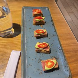 Crispy rice ahi