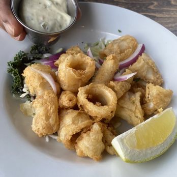 The Fish Hopper - Crispy Fried Calamari - Seafood Near Me - Monterey, California The Fish Hopper - Crispy Fried Calamari - Seafood Near Me - Monterey, California