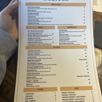 Zeke's Kitchen & Bar - Menu March 2024 - New American Near Me - Smyrna, Georgia