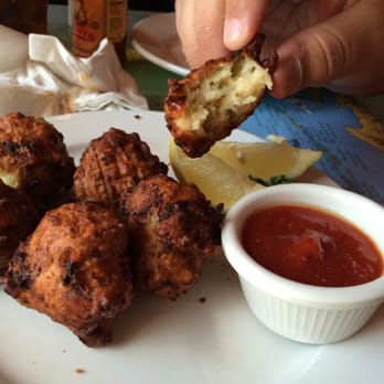 The Fish House - Conch fritters. - Seafood Near Me - Key Largo, Florida The Fish House - Conch fritters. - Seafood Near Me - Key Largo, Florida