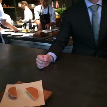 Atera - Chopped liver pate on rye with peach - New American Near Me - New York, New York Atera - Chopped liver pate on rye with peach - New American Near Me - New York, New York