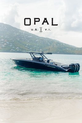 OPAL 37ft Midnight Express - Opal is our latest edition, another 37ft Midnight Express. Launched in November after being refurbished. She is ready to take you on the adventure of your vacation!