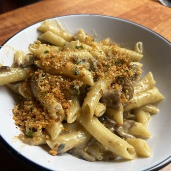 Carmelina's - Baked Mushroom Rigatoni - Italian Near Me - Boston, Massachusetts