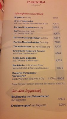 Menu photo 1 Falkenthal Grömitz, SH