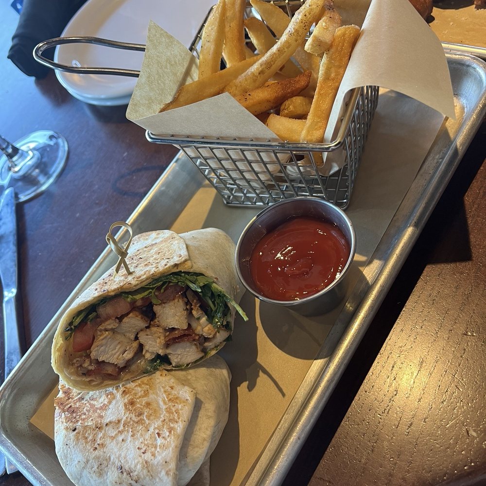 Grilled Chicken Club (in a wrap)