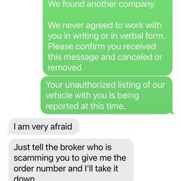 Mike w/Freedom Auto Transport is super unprofessional and childish.