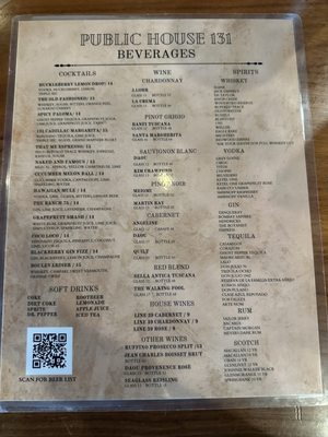 Menu photo 6 Public House 131 San Diego, CA Menu photo 6 Public House 131 San Diego, CA