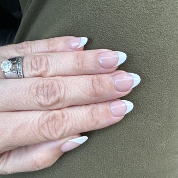 American Nails - Acrylic French Manicure done by Tony. - Nail Salons Near Me - Kansas City, Missouri American Nails - Acrylic French Manicure done by Tony. - Nail Salons Near Me - Kansas City, Missouri