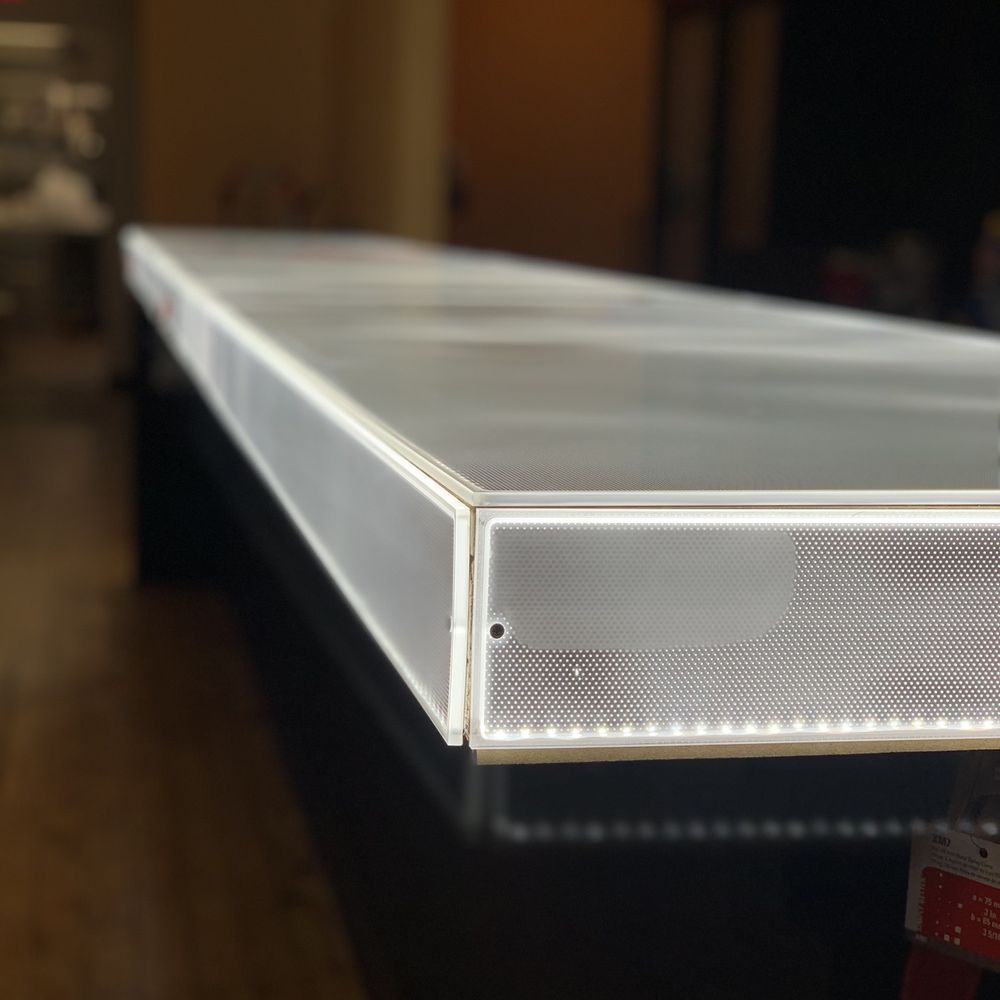 CPD Lighting - Recently installed only the light panels .. Don pre-drilled holes in the panels to secure them easier - Lighting Fixtures & Equipment Near Me - Colmar, Pennsylvania