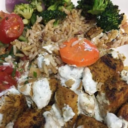 Chicken Kabob Salad