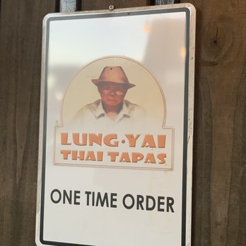 Lung Yai Thai Tapas - One time order! - Tapas/Small Plates Near Me - Miami, Florida Lung Yai Thai Tapas - One time order! - Tapas/Small Plates Near Me - Miami, Florida