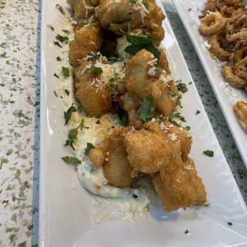 C Level - Crispy artichoke fritters - New American Near Me - San Diego, California C Level - Crispy artichoke fritters - New American Near Me - San Diego, California