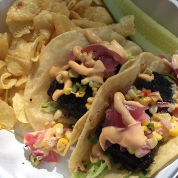 Loretta - Blackened salmon tacos to go - New American Near Me - Newburyport, Massachusetts Loretta - Blackened salmon tacos to go - New American Near Me - Newburyport, Massachusetts