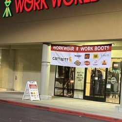 Work World - Front of the Store