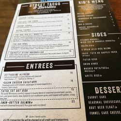 Ozark Tavern - Lunch menu