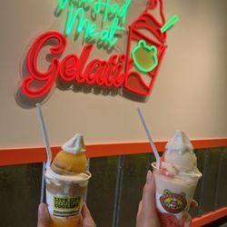 Jeremiah's Italian Ice - Two small gelattis