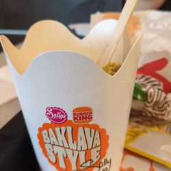 Burger King - Baklava style soft serve
