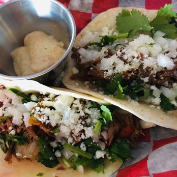 Uncorked - flank steak tacos, sliced thin, well-flavored, hot sauce on the side - Wine Bars Near Me - Rochester, Indiana