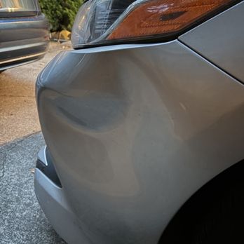 Auto Perfect - front bumper dent - Body Shops Near Me - Kent, Washington