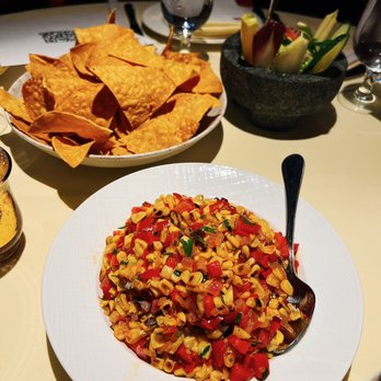 Redeye Grill - corn, chips and guac - New American Near Me - New York, New York Redeye Grill - corn, chips and guac - New American Near Me - New York, New York