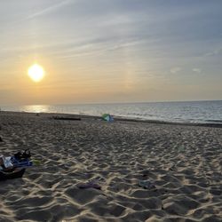 Beach In Town Of Beverly Shores