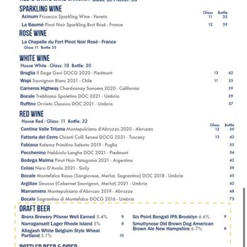 Bono Trattoria - Pizza Near Me - New York, New York