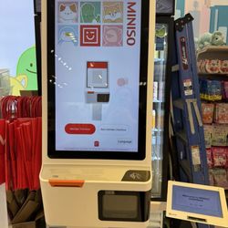 Miniso - Check out kiosk was easy to use