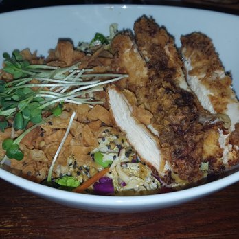 Bisbee's Table - Thai lettuce with frickn chicken instead of grilled chicken. Yum! - American Near Me - Bisbee, Arizona