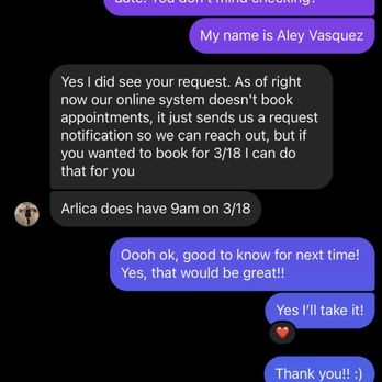 Beauty Bar - IG message - Hair Salons Near Me - Peoria, Arizona Beauty Bar - IG message - Hair Salons Near Me - Peoria, Arizona