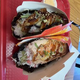 Unagi nori & salmon nori Unagi nori & salmon nori