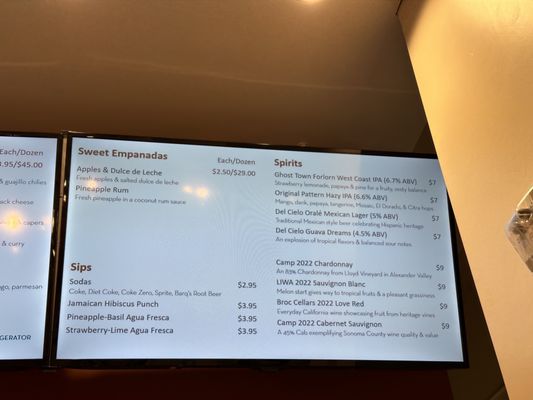 Menu photo 7 9 Julio Empanada Kitchen Oakland, CA Menu photo 7 9 Julio Empanada Kitchen Oakland, CA