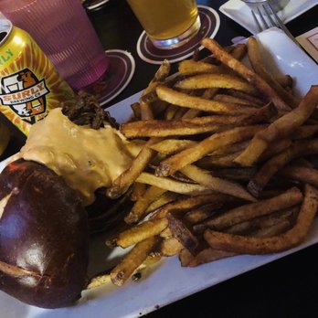 The Bad Apple - This is "DA BEARS BURGER": CUSTER'S LAST STAND. It's accompanied with my pal Surly. - Burgers Near Me - Chicago, Illinois The Bad Apple - This is "DA BEARS BURGER": CUSTER'S LAST STAND. It's accompanied with my pal Surly. - Burgers Near Me - Chicago, Illinois