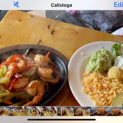 Pacifico Restaurante Mexicano - Shrimp Fajitas